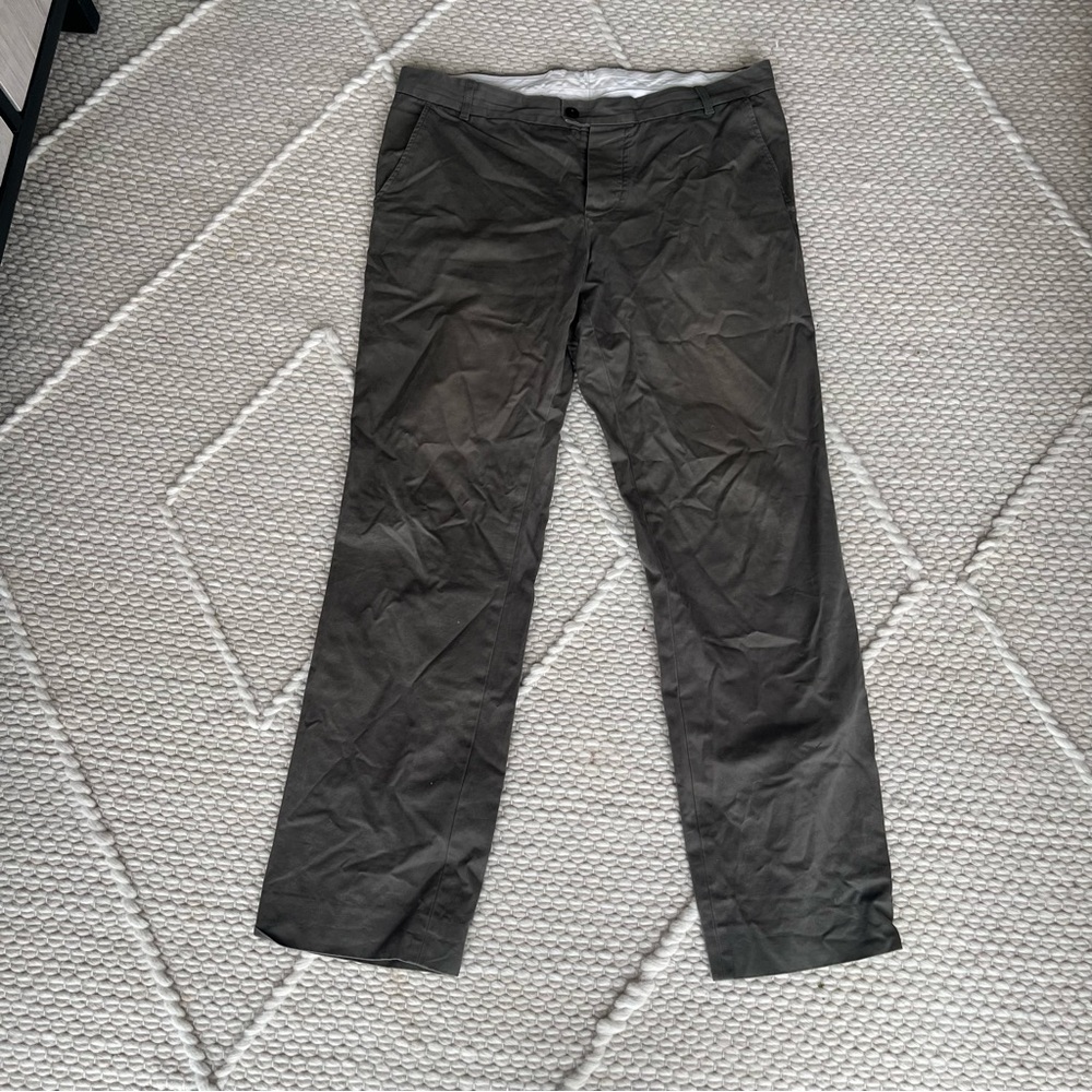 Dark Green APC Chinos